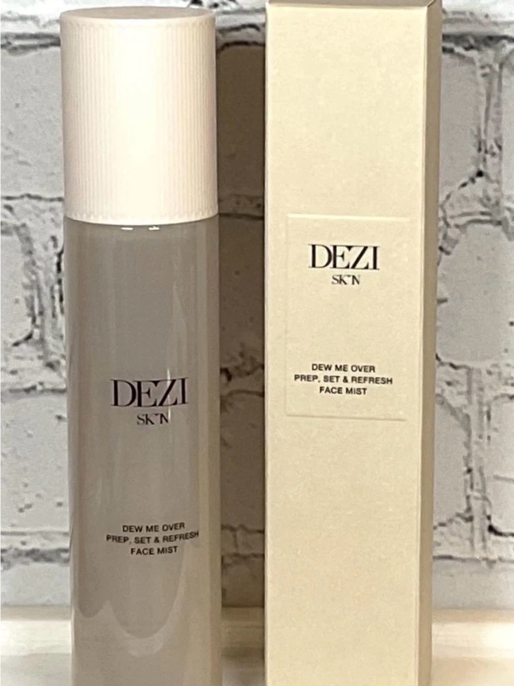 NEW IN BOX DEZI SKIN Dew Me Over Prep Set & Refresh Face Mist 4 fl oz/120ml